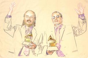 Steely Dan with Grammy Awards