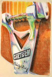 Gretsch Guitar by Bigsby
