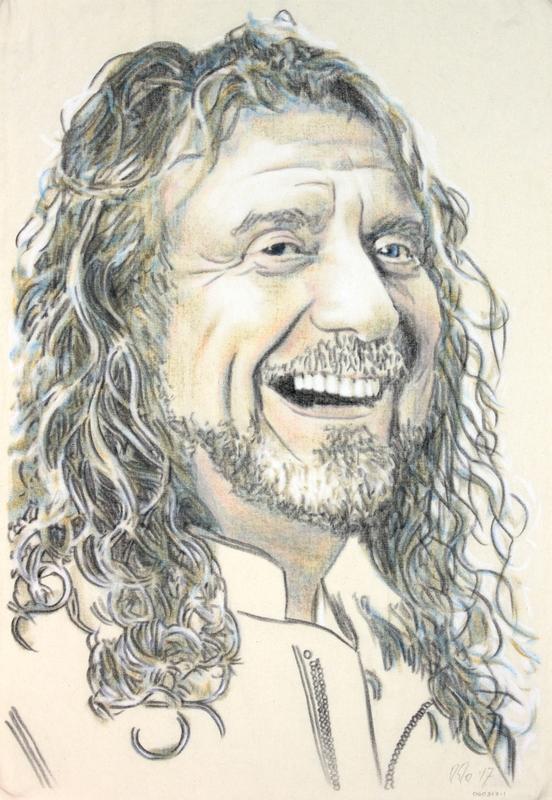Robert Plant from Led Zeppelin
