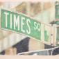 Times Square Street Sign